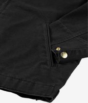 Carhartt WIP Detroit Organic Dearborn Jacket (black black stone canvas)