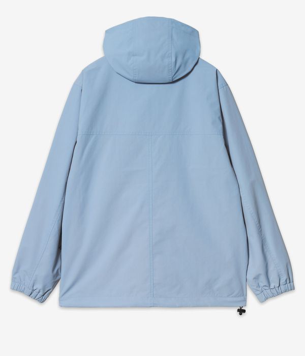 Carhartt WIP Windbreaker Pullover Veste (frosted blue white)