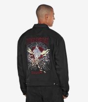 HUF x Thrasher Trucker Kurtka (black)