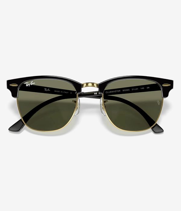 Ray-Ban Clubmaster Sunglasses 55mm (black on arista)