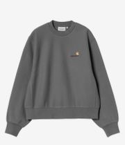 Carhartt WIP W' American Script Sweatshirt women (porphyry)