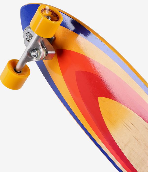 YOW J-Bay 33" (83,8cm) Surfskate Cruiser (red yellow)