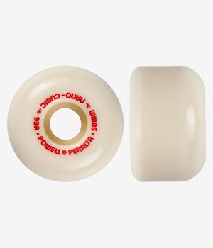 Powell-Peralta Dragons Nano Cubic Asymmetrical Offset Wheels (offwhite) 58 mm 93A 4 Pack