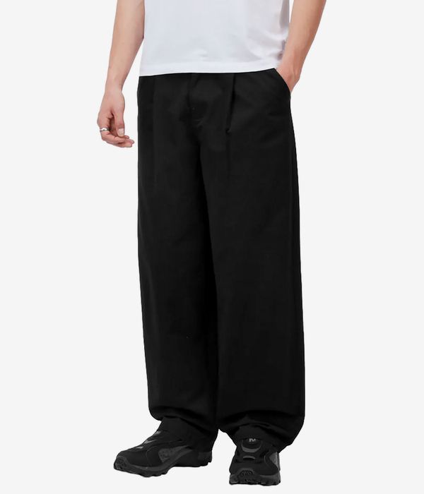 Dime Baggy Chino Pants (black)