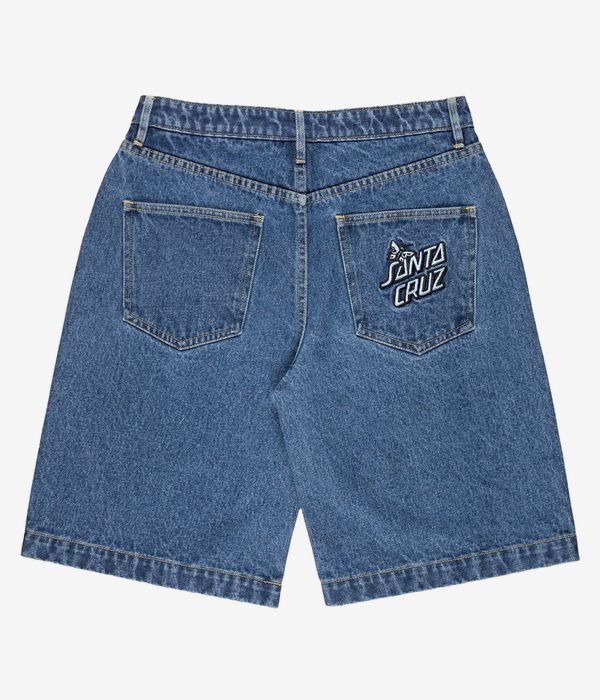 Santa Cruz Flutter Flash Denim Shorts women (classic blue)