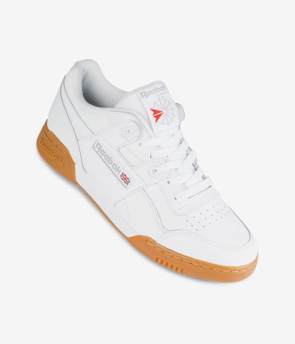 Shop Reebok Workout Plus Shoes (white carbon classic red) online |  skatedeluxe