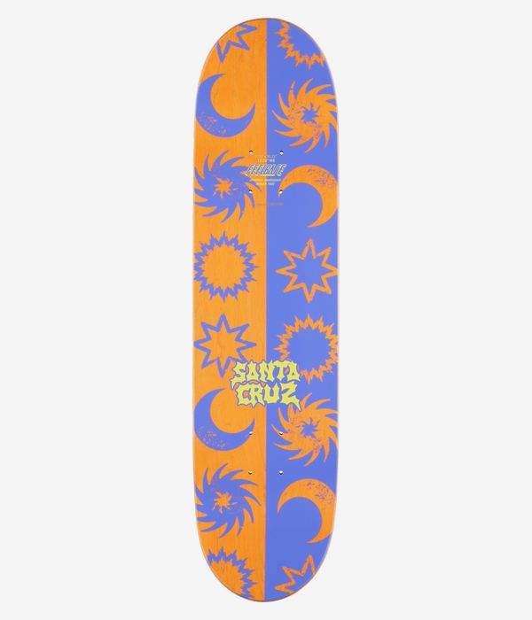 Santa Cruz Sun Stamp Feelbase 7.75" Skateboard Deck (multi)