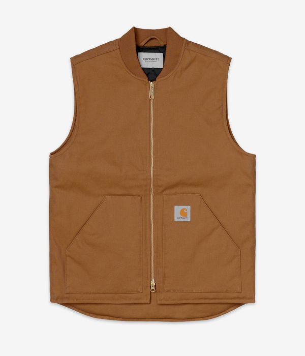 Carhartt WIP Classic Dearborn Weste (hamilton brown rigid)