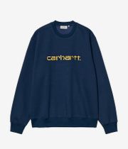 Carhartt WIP Basic Sweatshirt (ink air yellow)