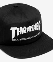 Thrasher Skate Mag Snapback Cap (black white)