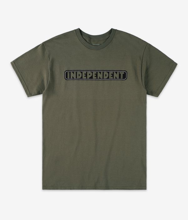 Independent Bar Logo T-Shirty (military green)