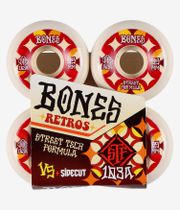Bones STF Retros V5 Roues (white red) 55mm 103A 4 Pack
