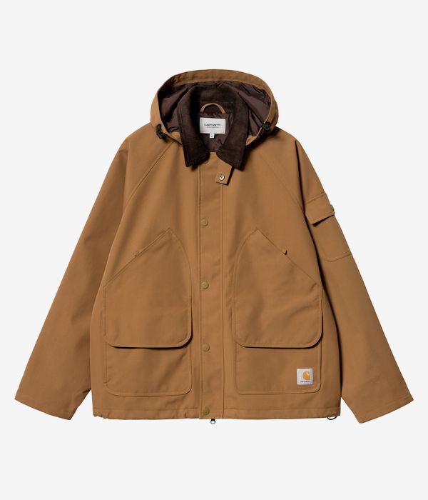 Carhartt WIP Clarton Veste (hamilton brown tobacco)