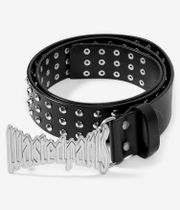 Wasted Paris United Leather Belt (black silver)