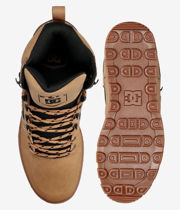 DC Pure High Top WR Chaussure (wheat black)