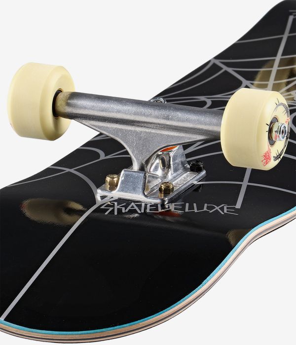 skatedeluxe Premium Spider 8" Complete-Skateboard (black)