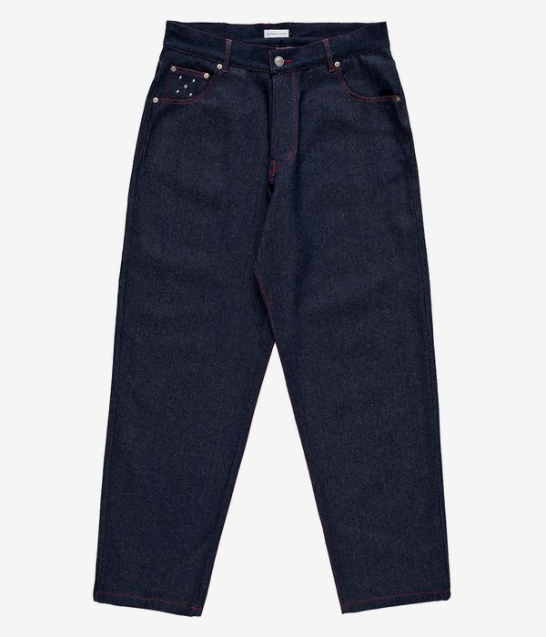 Pop Trading Company DRS Jeans (raww denim haute red)