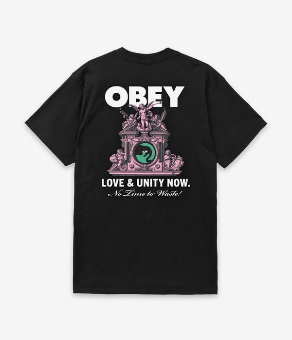Obey Love & Unity T-Shirt (black)