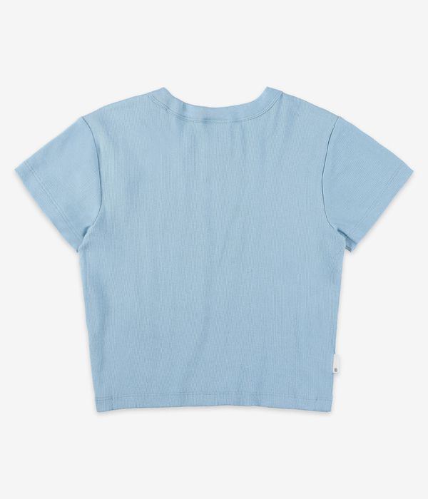 Element Icon Crop T-Shirt women (forget me not)