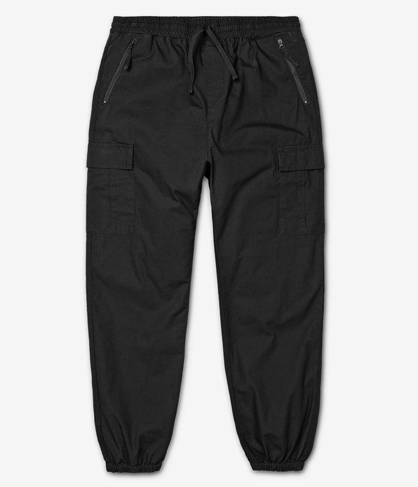 Carhartt WIP Cargo Jogger Columbia Spodnie (black rinsed)