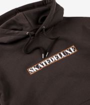 skatedeluxe Square Organic sweat à capuche (dark brown)