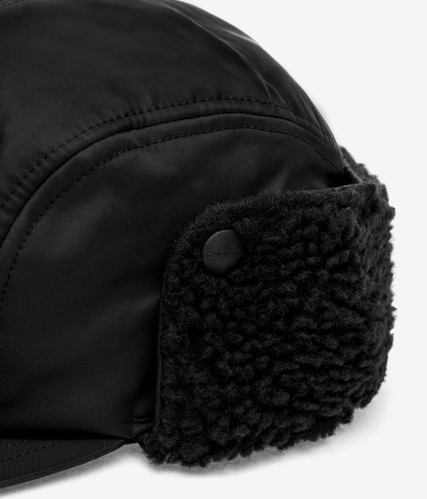 Shop Carhartt WIP Olten Ear Guard Cap black black online skatedeluxe