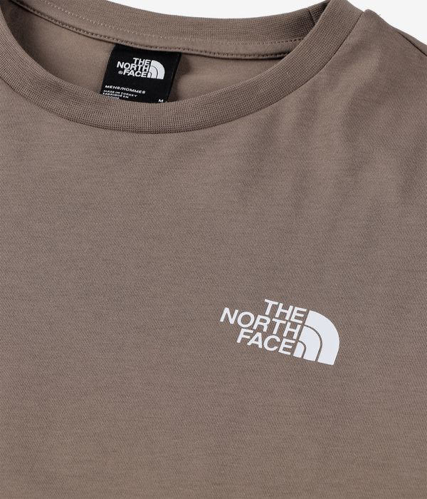 The North Face Box NSE T-Shirt (mocha brown mushroom)
