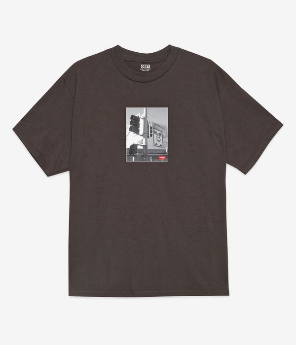 Obey Los Angeles Photo T-Shirt (java brown)