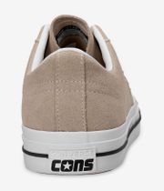 Converse CONS One Star Pro Suede Shoes (oat milk white black)