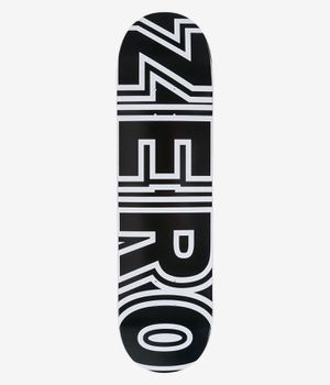 Zero Team Bold 8.25" Skateboard Deck (black white)