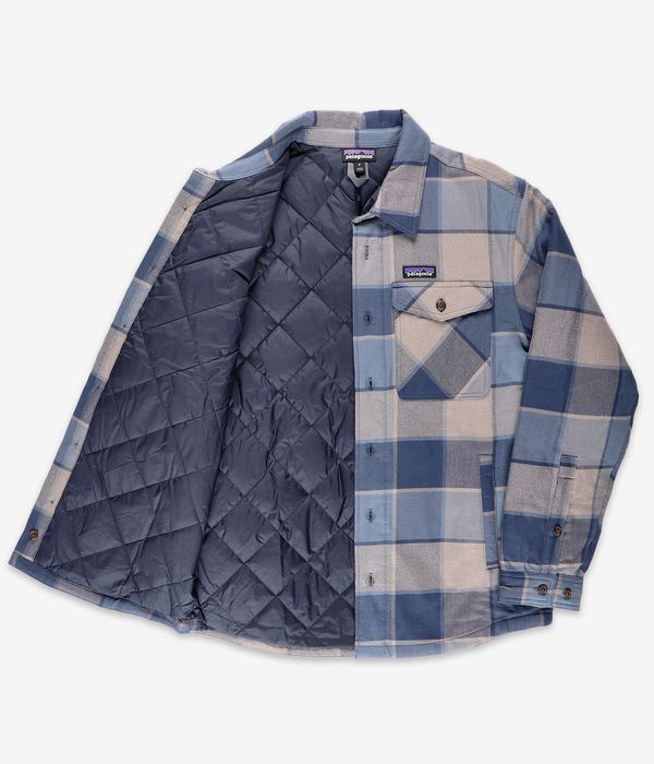 Patagonia LW Insulated Fjord Flannel Hemd (william smolder blue)