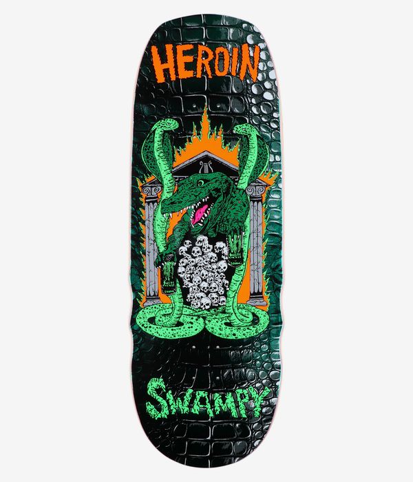 Heroin Skateboards Swampy Knock Off 10.6" Tavola da skateboard (multi)