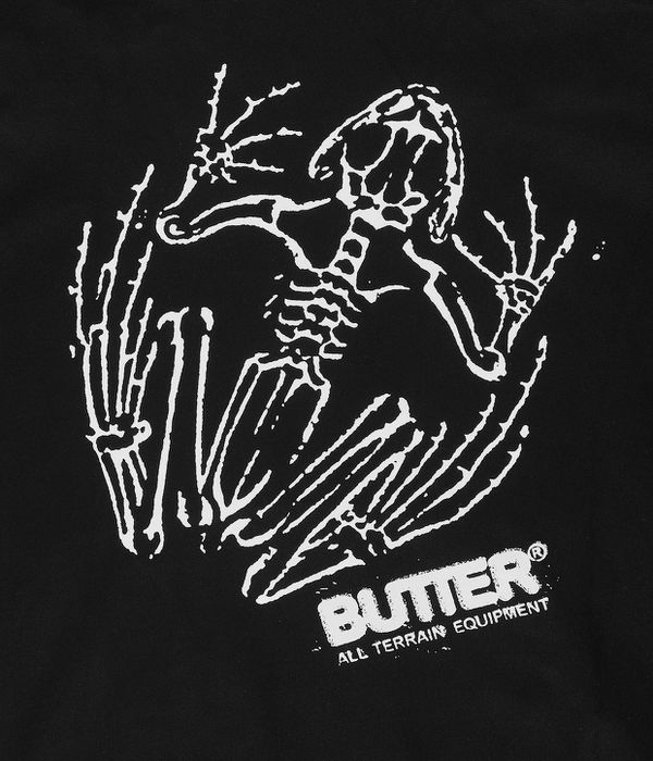 Butter Goods Fossil Bluzy z Kapturem (black)