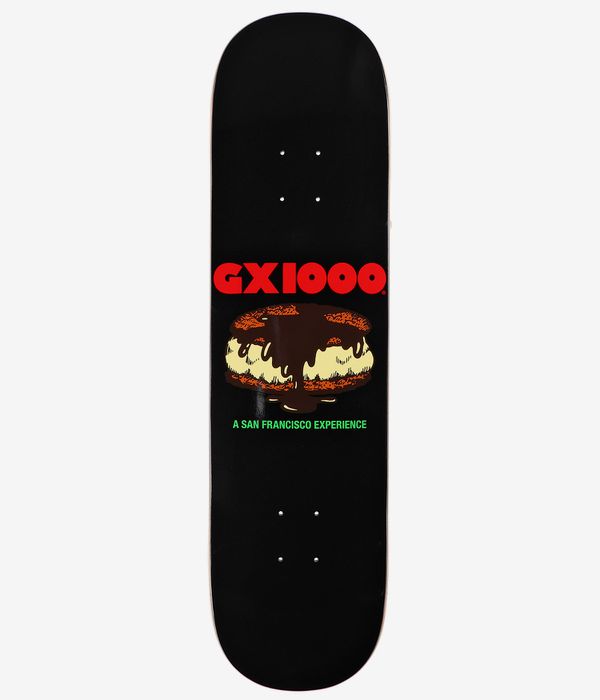 GX1000 Street Treat 8.25" Skateboard Deck (black)