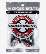 Independent 7/8" Bouten pakket (black silver) Phillips Flathead (countersunk)