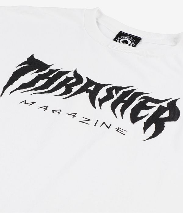 Thrasher Metal T-Shirt (white)