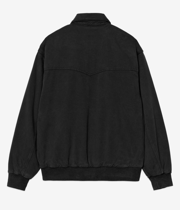 Carhartt WIP OG Santa Fe Dewey Jacket (black garment dyed)