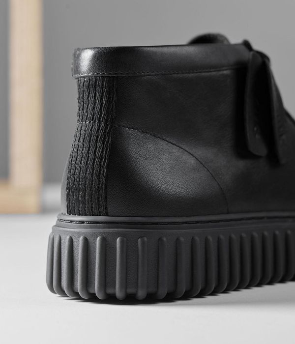 Clarks Originals Torhill Hi Schuh (black leather)