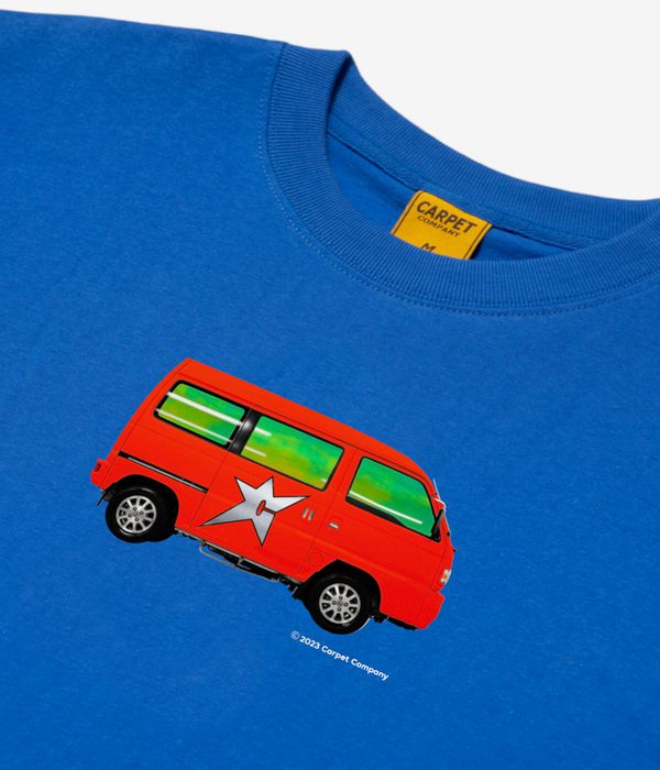 Carpet Company Tour Van T-Shirt (blue)