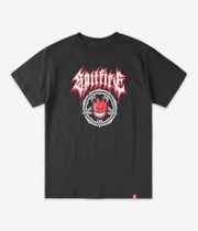 Spitfire Pentagram Drip Camiseta (black red white)