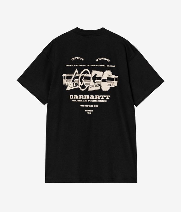 Carhartt WIP Runaway Organic T-Shirt (black wax)