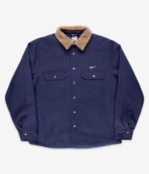 Nike SB Padded Flannel Giacca (midnight navy)