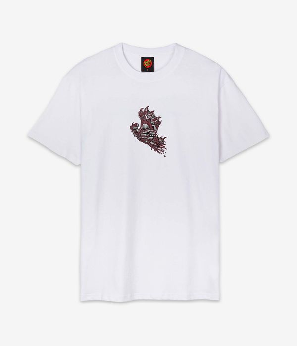 Santa Cruz Scourge Hand Front T-Shirt (white)