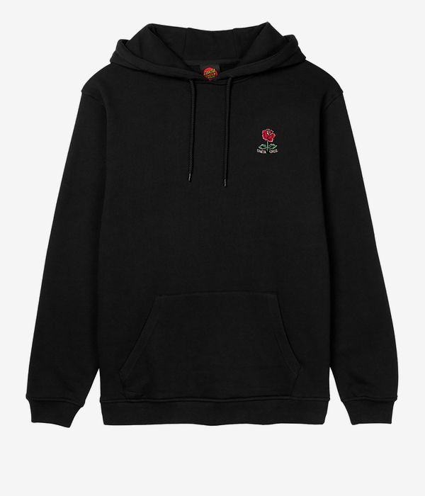 Santa Cruz Screaming Rose Flash Felpa Hoodie (black)