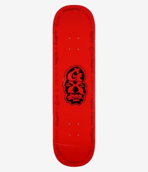 GX1000 Sketch 8.25" Skateboard Deck (red)