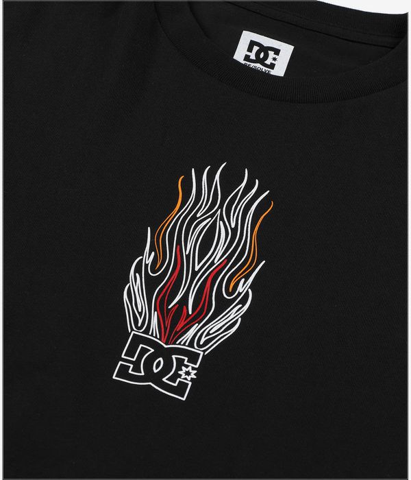 DC Burn Out Top z Długim Rękawem (black)