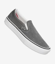 Vans Skate Slip-On Buty (pewter white)
