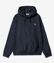 Carhartt WIP American Script Hoodie (deep night)