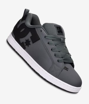 DC Court Graffik Shoes (dark grey black white)