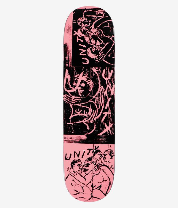 Unity Banners Full 8.25" Skateboard Deck (peach)